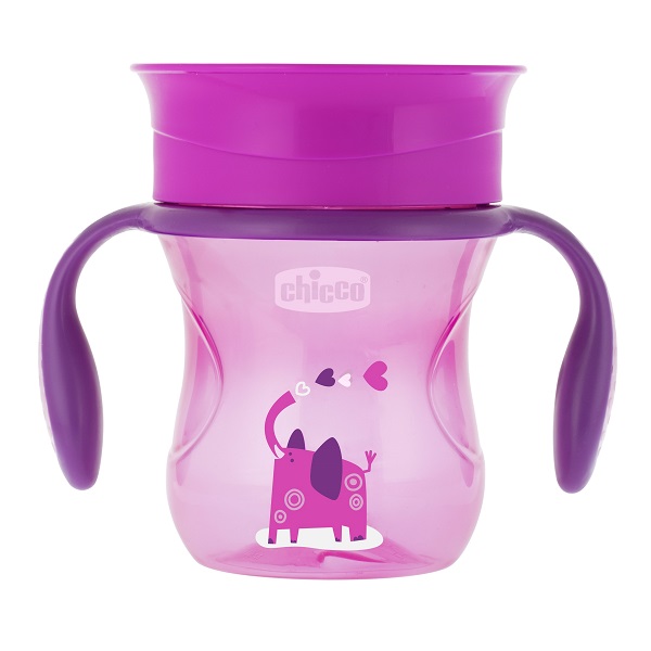 CHICCO TAZZA PERFECT 360 ROSA 12 MESI - goldeneffe.it