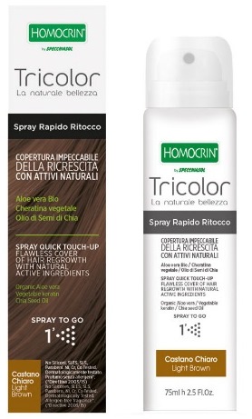 TRICOLOR SPRAY RITOCCO CASTANO CHIARO 75 ML - goldeneffe.it