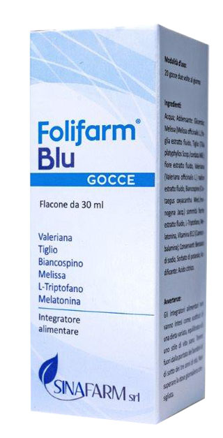 FOLIFARM BLU GOCCE 30 ML - goldeneffe.it