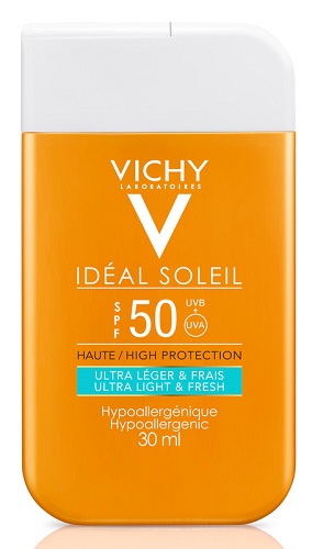 IDEAL SOLEIL FLUIDO ULTRA LEGGERO SPF50 30 ML - goldeneffe.it