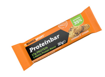 PROTEINBAR COOKIES & CREAM 50 G - goldeneffe.it