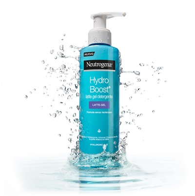 NEUTROGENA HYDRO BOOST LATTE GEL DETERGENTE 200 ML - goldeneffe.it