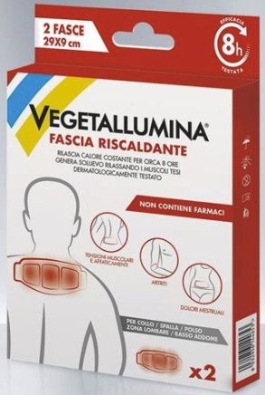 VEGETALLUMINA FASCIA RISCALDANTE 2 PEZZI - goldeneffe.it