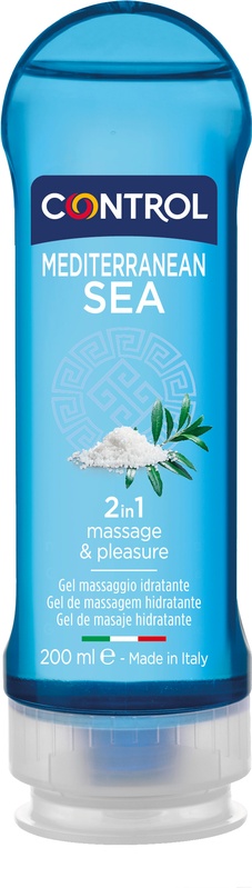 CONTROL GEL PER MASSAGGI MEDITERRANEAN 200 ML - goldeneffe.it