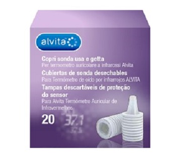 ALVITA COPRI SONDA USA E GETTA PER TERMOMETRO AD INFRAROSSI 20 PEZZI - goldeneffe.it