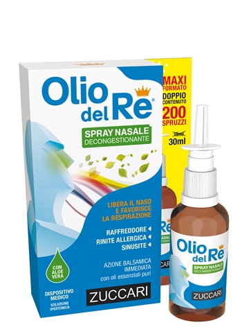 OLIO DEL RE SPRAY NASALE 30 ML - goldeneffe.it