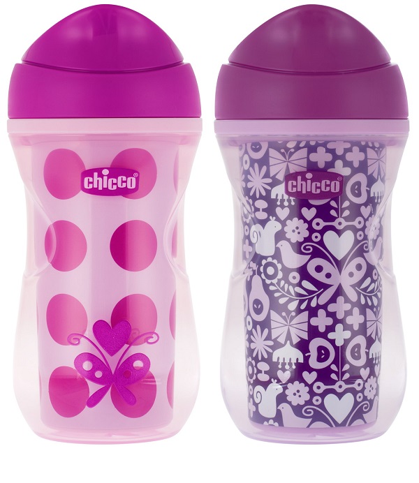 CHICCO TAZZA ACTIVE ROSA 14 MESI+ PACK 1 - goldeneffe.it
