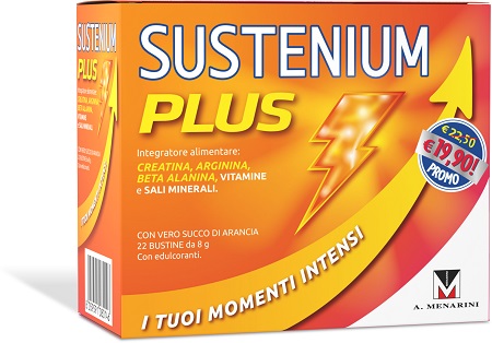 SUSTENIUM PLUS 22 BUSTINE 176 G PROMO - goldeneffe.it