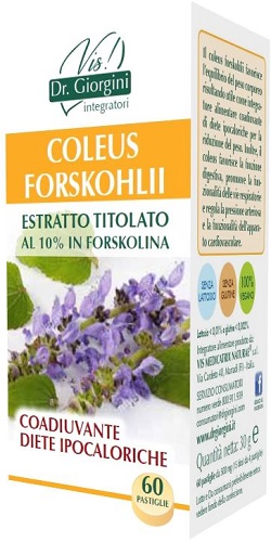 COLEUS FORSKOHLII ESTRATTO TITOLATO 60 PASTIGLIE - goldeneffe.it