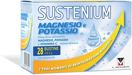 SUSTENIUM MAGNESIO E POTASSIO 28 BUSTE - goldeneffe.it