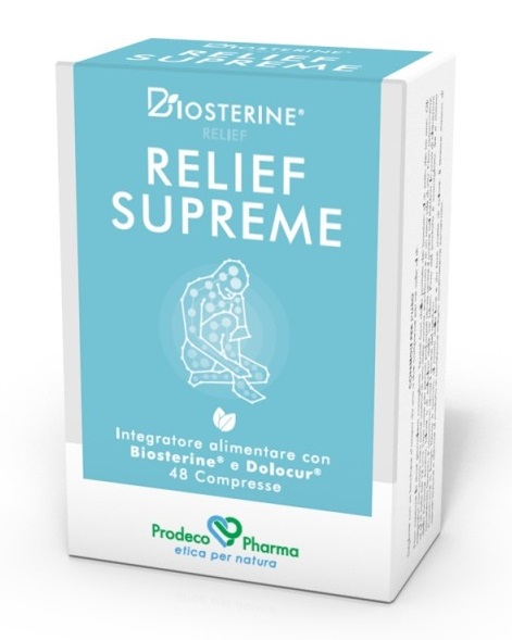 BIOSTERINE RELIEF SUPREME 48 COMPRESSE - goldeneffe.it