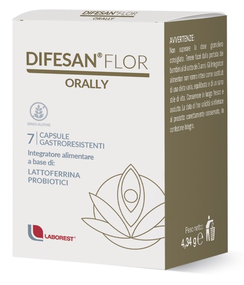 DIFESAN FLOR ORALLY 7 CAPSULE - goldeneffe.it