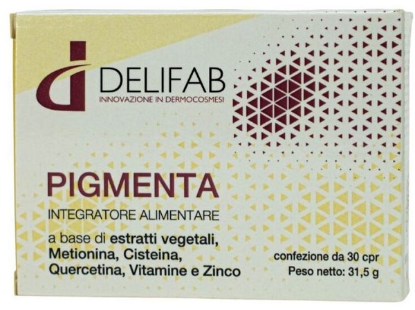 DELIFAB PIGMENTA 30 COMPRESSE - goldeneffe.it