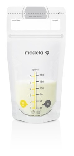 STORAGE BAGS SACCA PER LA CONSERVAZIONE DEL LATTE MATERNO 50 PEZZI - goldeneffe.it