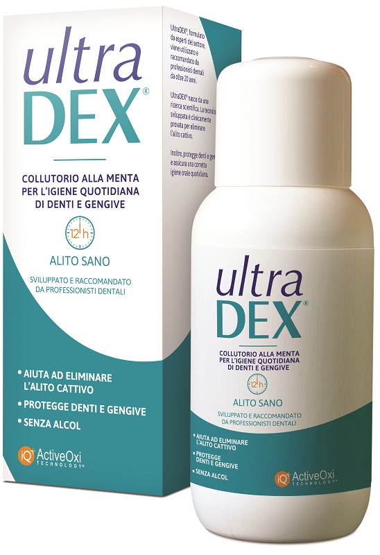 ULTRADEX COLLUTORIO ALITO SANO 250 ML SENZA ALCOOL - goldeneffe.it