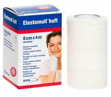 BENDA ELASTICA ELASTOMULL 8 X 400 CM 2 PEZZI - goldeneffe.it
