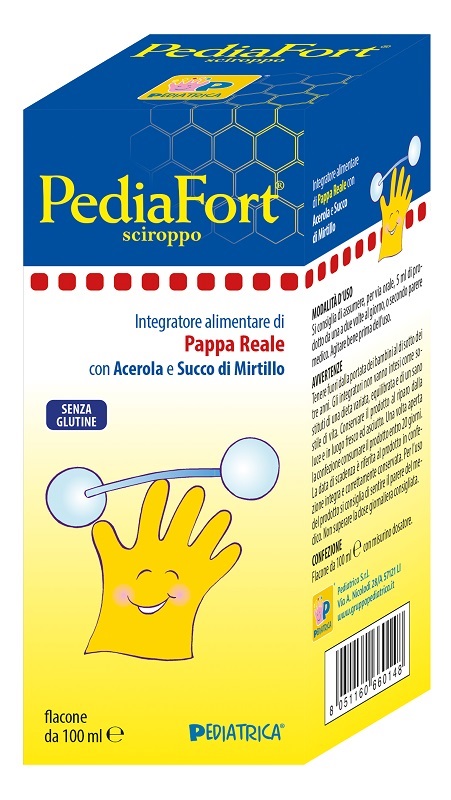 PEDIAFORT SCIROPPO 100 ML - goldeneffe.it