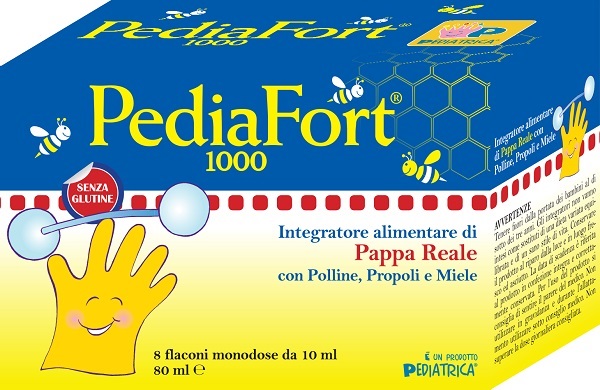 PEDIAFORT 1000 8 FLACONI 10 ML - goldeneffe.it