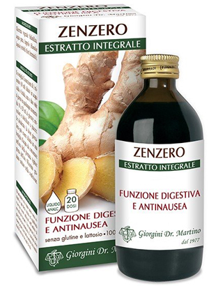ZENZERO ESTRATTO INTEGRALE 200 ML - goldeneffe.it