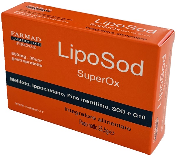 LIPOSOD 850MG 30 COMPRESSE - goldeneffe.it