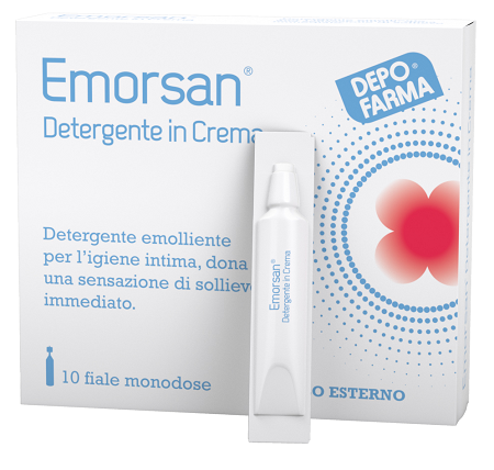 EMORSAN DETERGENTE IN CREMA 10 FIALE MONODOSE DA 3,5 ML - goldeneffe.it