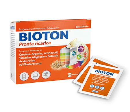 BIOTON PRONTA RICARICA 20 BUSTINE - goldeneffe.it