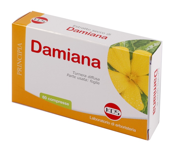 DAMIANA ESTRATTO SECCO 60 COMPRESSE - goldeneffe.it