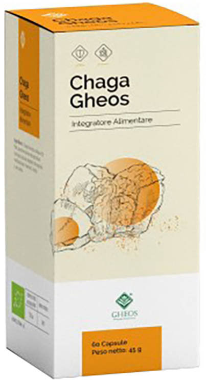 CHAGA GHEOS 60 CAPSULE 750 MG - goldeneffe.it