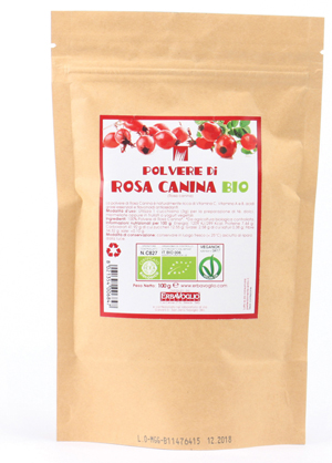 ROSA CANINA POLVERE BIO 100 G - goldeneffe.it