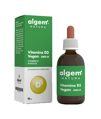 VITAMINA D3 VEGAN 2000 UI 50 ML - goldeneffe.it