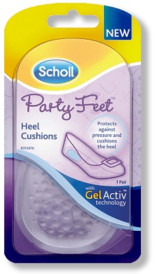 PLANTARE ORTOPEDICO SCHOLL PARTY FEET GEL ACTIVE TALLONE - goldeneffe.it