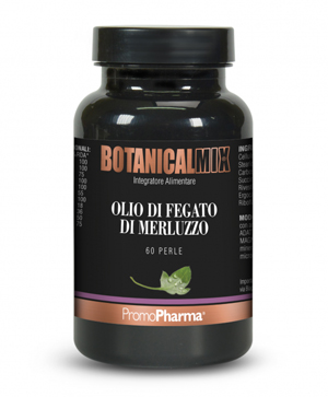 OLIO DI FEGATO DI MERLUZZO BOTANICAL MIX 60 PERLE - goldeneffe.it