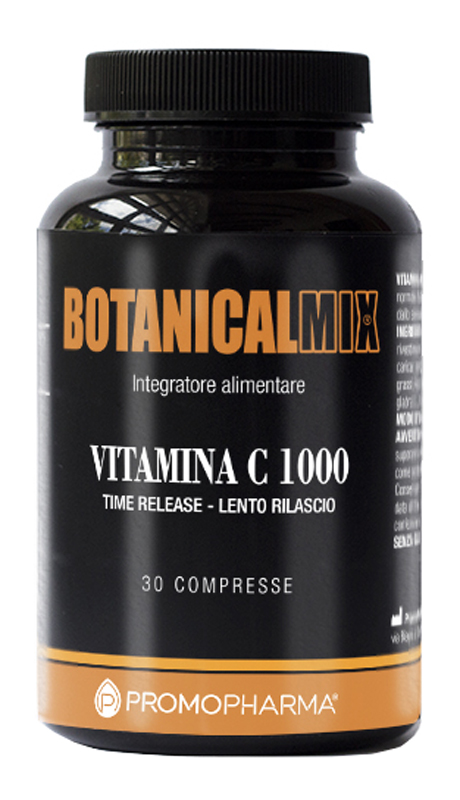 VITAMINA C 1000 BOTANICAL MIX 30 COMPRESSE - goldeneffe.it
