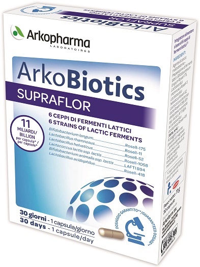 ARKOBIOTICS SUPRAFLOR 30 CAPSULE - goldeneffe.it