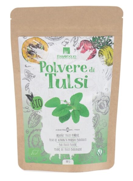 TULSI POLVERE BIO 100 G - goldeneffe.it