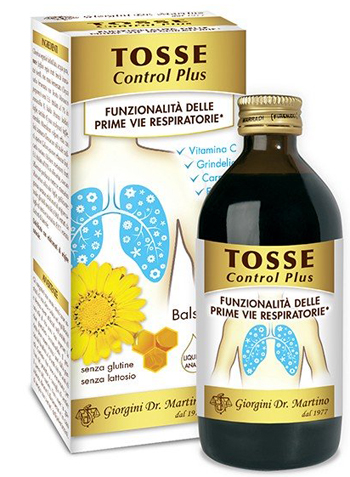 TOSSE CONTROL PLUS 200 ML LIQUIDO ANALCOLICO - goldeneffe.it