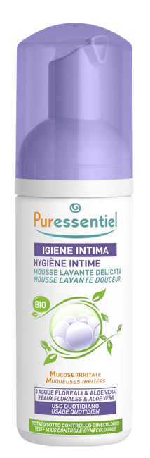PURESSENTIEL MOUSSE IGIENE INTIMA 150 ML - goldeneffe.it
