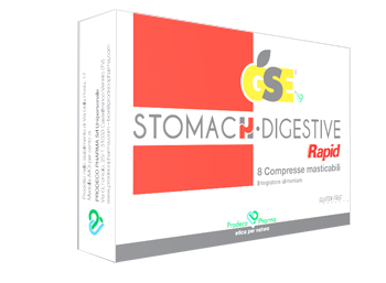 GSE STOMACH DIGESTIVE RAPID 8 COMPRESSE - goldeneffe.it