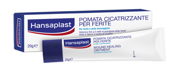 POMATA CICATRIZZANTE PER FERITE HANSAPLAST 20 G - goldeneffe.it