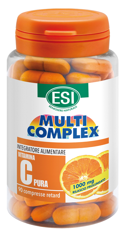 ESI MULTICOMPLEX VITAMINA C PURA 1000 MG RETARD 90 COMPRESSE - goldeneffe.it
