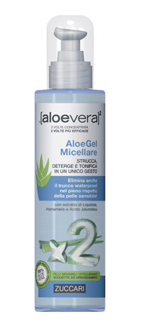 ALOEVERA2 ALOEGEL MICELLARE 200 ML - goldeneffe.it