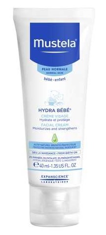 MUSTELA HYDRA BEBE' CREMA VISO 24H 40 ML - goldeneffe.it