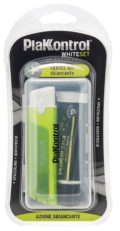 PLAKKONTROL WHITE SET TRAVEL KIT - goldeneffe.it