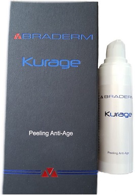 KURAGE CREMA ANTIAGE ESFOLIANTE 30 ML BRADERM - goldeneffe.it