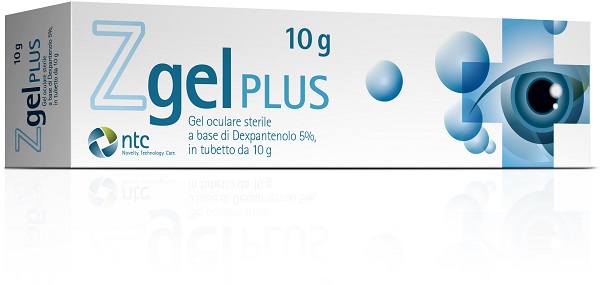 GEL OFTALMICO ZGEL PLUS DEXPANTENOLO 5% 10 G - goldeneffe.it