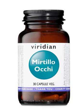VIRIDIAN MIRTILLO OCCHI 30 CAPSULE - goldeneffe.it