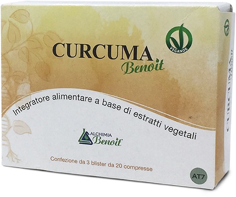 CURCUMA BENOIT 60 COMPRESSE DA 500 MG - goldeneffe.it