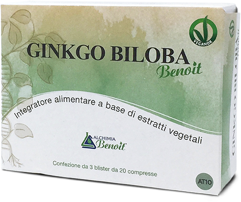GINKO BILOBA BENOIT 60 COMPRESSE DA 500 MG - goldeneffe.it