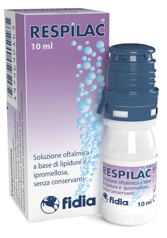 SOLUZIONE OFTALMICA RESPILAC A BASE DI LIPIDURE E IPROMELLOSA 10 ML - goldeneffe.it