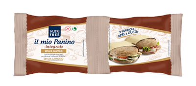 NUTRIFREE IL MIO PANINO INTEGRALE 2 X 90 G - goldeneffe.it